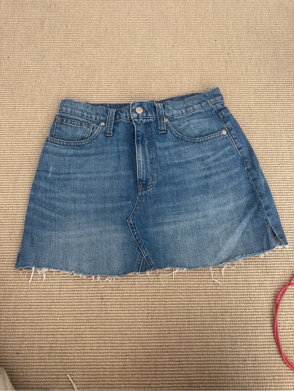 Madewell Jean skirt